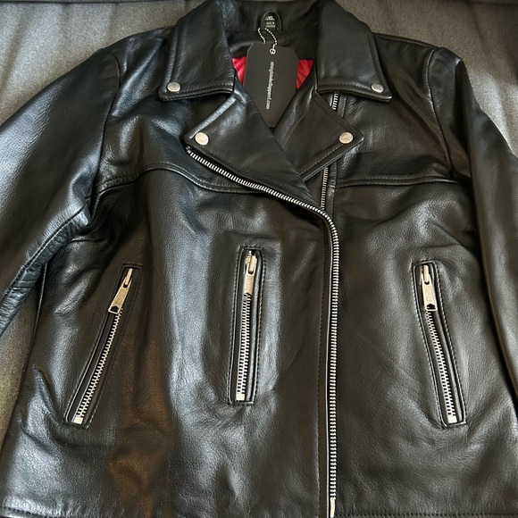 NWT Straight to Hell Leather Jacket - Picture 3 of 7